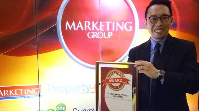 FiberStar Wins The Best Market Driving Company Award at Marketing Award 2017