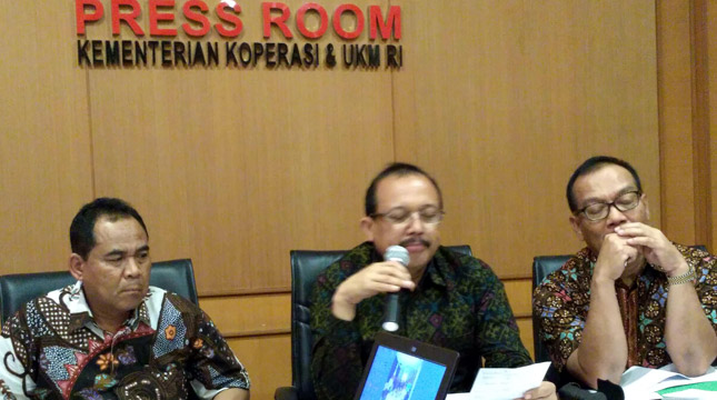 Secretary of the Ministry of Cooperatives and SMEs, Agus Muharram (Ahmad Fadli / INDUSTRY.co.id)