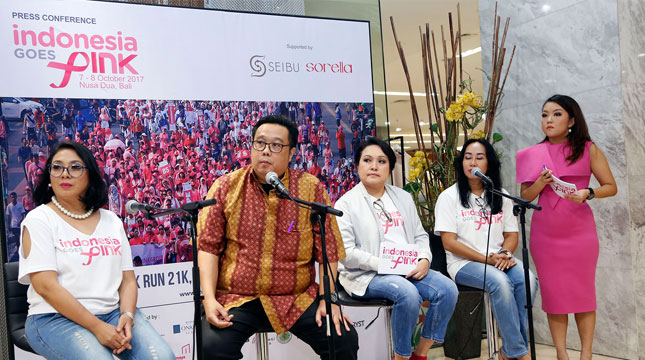 Press Conference Indonesia Goes Pink 