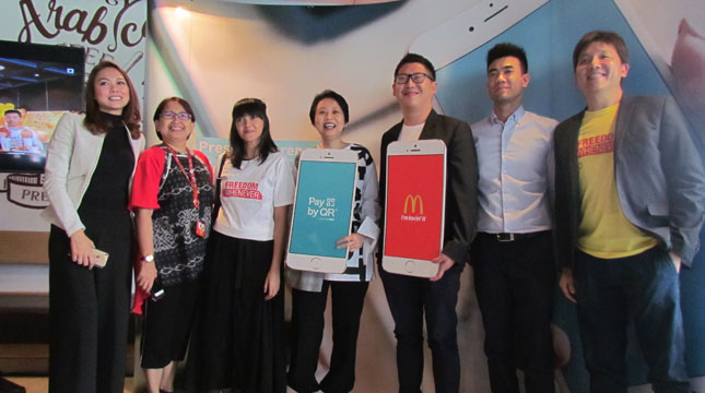 The launching of Cooperation between Dimo Pay Indonesia and McDonald's Indonesia along with Representative from Kartuku