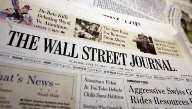 Wall Street Journal closed print editions in Asia and Europe
