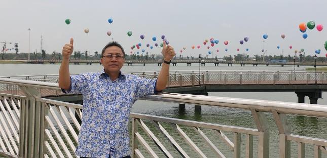 Chairman of the MPR RI Zulkifli Hasan Visit Meikarta (Foto Ist)