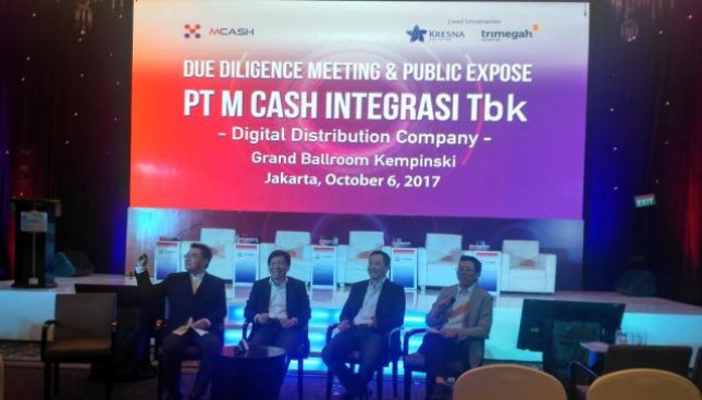 PT M Cash Integrasi Tbk akan melakukan penawaran umum saham perdananya di Bursa Efek Indonesia pada 31 Oktober 2017 (Dok: INDUSTRY.co.id)