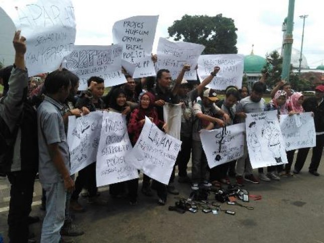 PWI Jateng Kutuk Kekerasan Terhadap Wartawan Banyumas (Foto Ist)