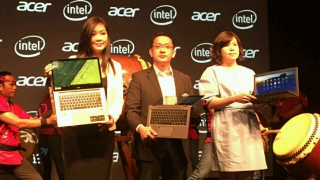 Acer Luncurkan Laptop dengan prosesor intel Generasi ke 8