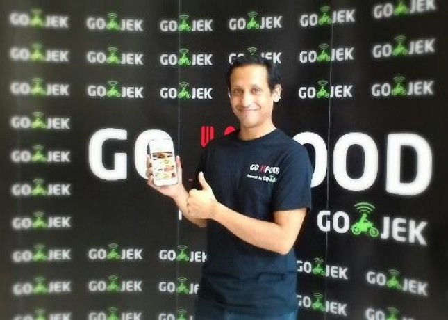 CEO Go-Jek Nadiem Makarim (Foto SWA)