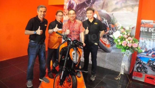 PT Penta Jaya Laju Motor as the agent holder of KTM motor targets to add 60 Diler throughout Indonesia