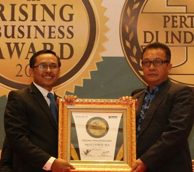 Fiesta White Tea Wins Award, First in Indonesia (Foto Dok Industri.co.id)