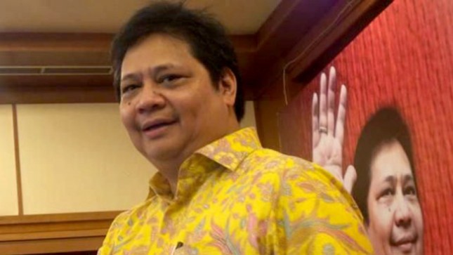 Airlangga Hartarto Koordinator Bidang Perekonomian Partai Golkar