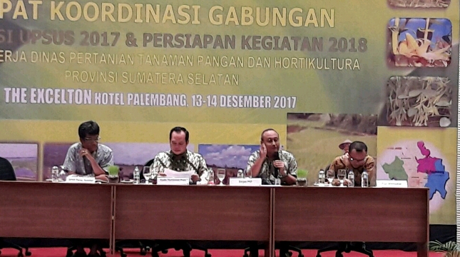 Rapat Koordinasi Gabungan Evaluasi UPSUS 2017 dan Persiapan Kegiatan 2018