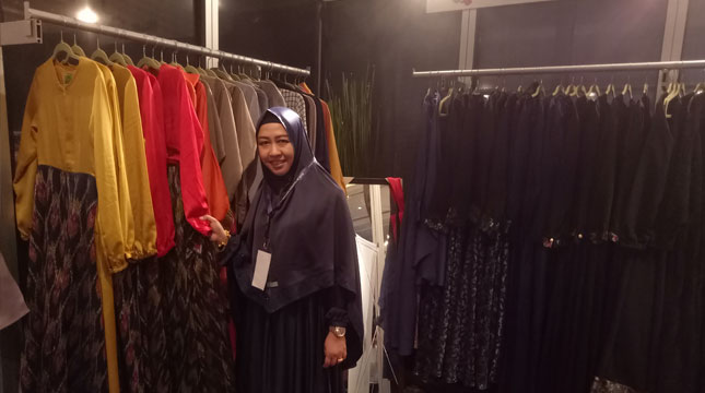 Dhyani Prima Owner dhy's Busana Muslim (Chodijah Febriyani/INDUSTRY.co.id)