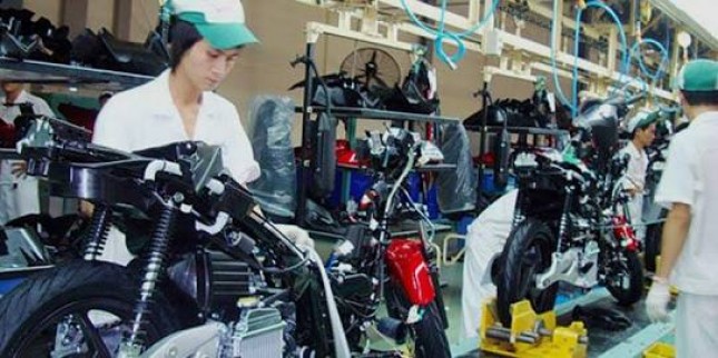 Honda motor factory (photo Kompas.com)