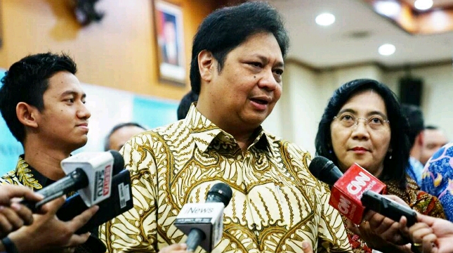 Menteri Perindustrian Airlangga Hartarto