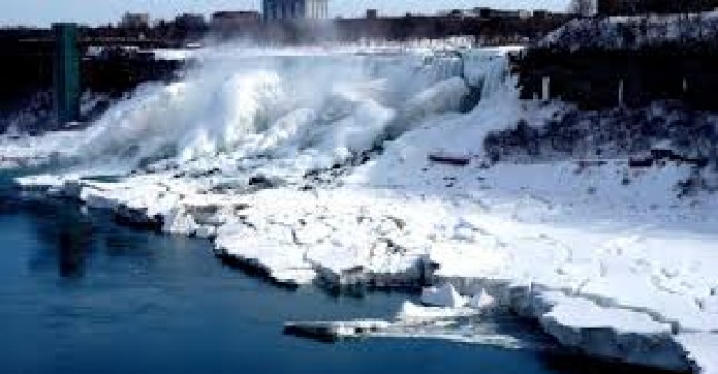 Niagara Falls Freezing
