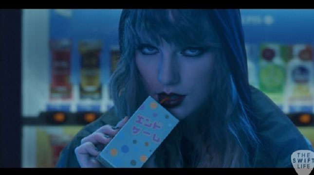 Taylor Swift in End Game video clip (Photo: Twitter / @ simplySfans)
