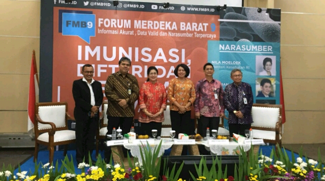 Forum Merdeka Barat 9 (FMB9) "Imunisasi, Difteri, dan Gerakan Antivaksin