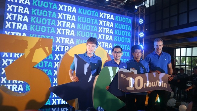 Peluncuran Produk Terbaru Xtra Kuota XL Axiata. (Foto/Dina Astria)