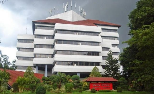 Gedung Rektorat Universitas Hasanuddin Makassar. (Foto Ist)