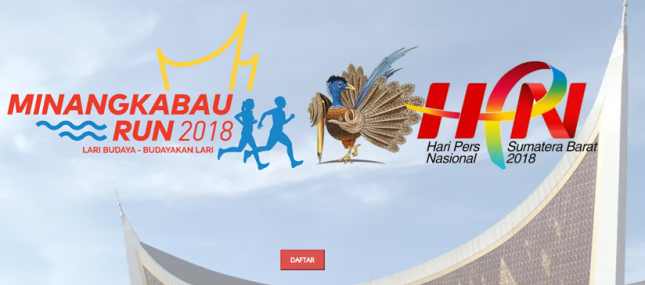 Minangkabau Run untuk Hari Pers Nasional 2018. (Foto: Minangkabausumit)