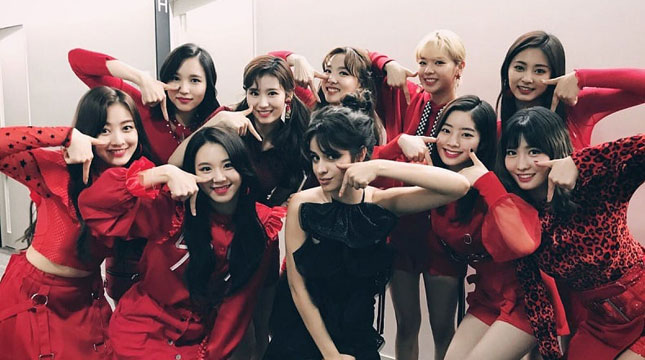 Camila Cabello and TWICE