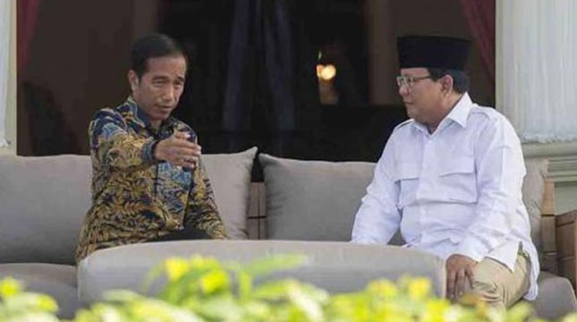 Presiden Jokowi dan Prabowo Subianto (Foto: Ist)