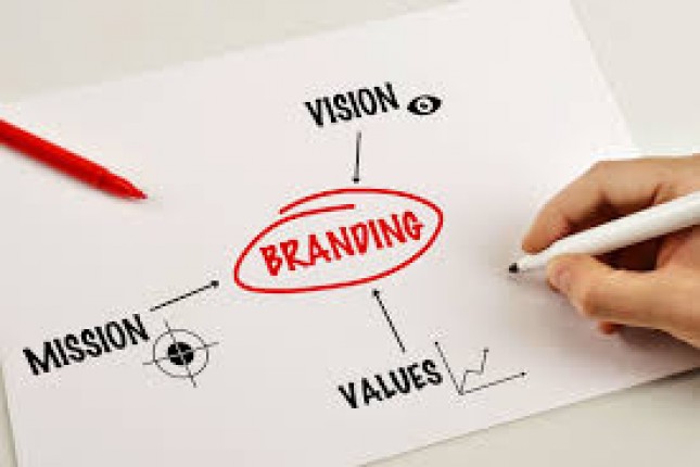 Ilustrasi branding produk