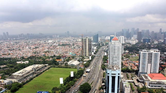Ilustrasi bank tanah di Jakarta