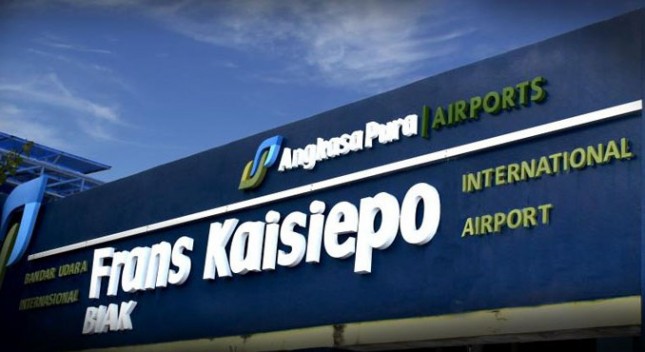 Frans Kaisiepo Airport Terminal Biak Numfor District