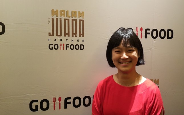 Catherine Hindra Sutjahyo as Chief Commercial Expansion of GO-JEK. (Photo: Dina Astria / Industry.co.id)