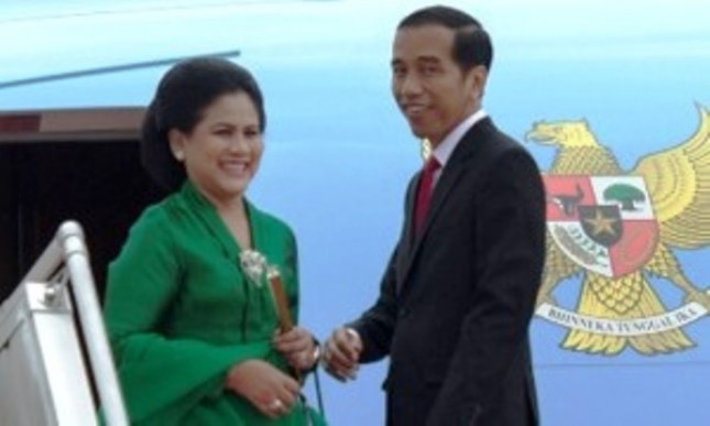 Presiden Jokowi dan BJ Habibie (Foto Setkab)Presiden Jokowi dan Ibu Iirana (Foto Setkab)