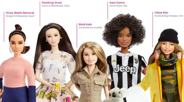 Celebrates International Women's Day, Barbie Launches Various Inspirational Woman Characters in the World (Photo: huffingtonpost)