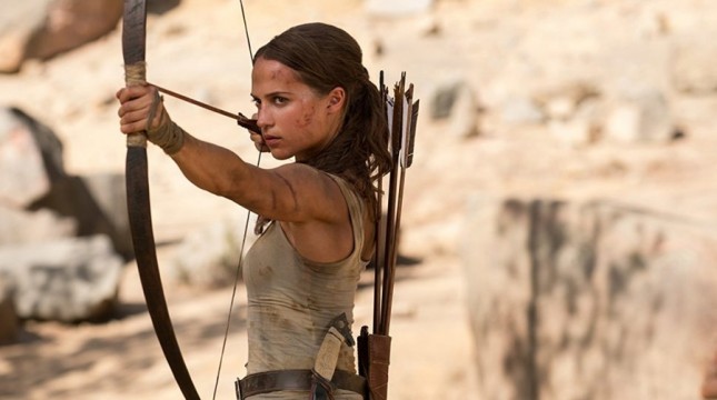 Alicia Vikander in the movie 'Tomb Raider'. (YouTube Docs)