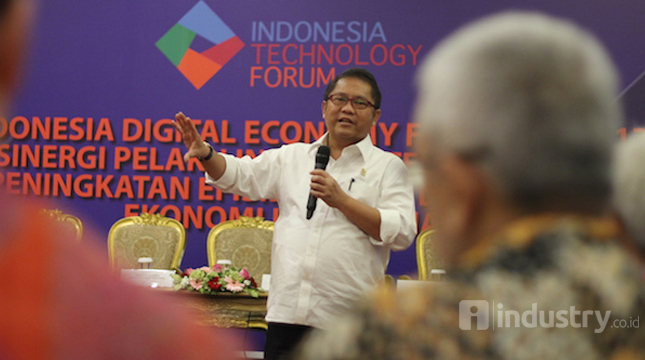 Menteri Komunikasi dan Informatika Republik Indonesia (Menkominfo) Rudiantara (Hariyanto/ INDUSTRY.co.id)