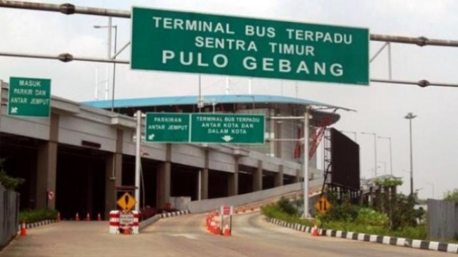 Pulo Gebang bus terminal Jakarta (Photo Dok Industry.co.id)