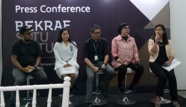 Press Conference Bekraf Satu Pintu