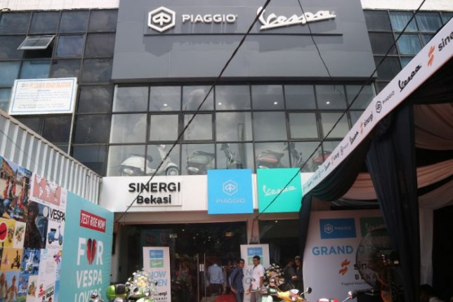 Opening of Piaggio Second Dealer in Bekasi (Photo: Otospirit.com)