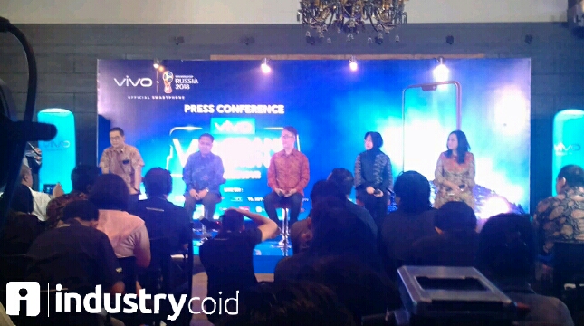Konferensi pers peluncuran Vivo V9 (Hariyanto/INDUSTRY.co.id)