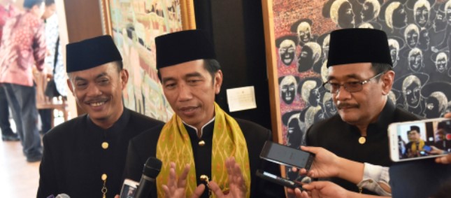 President Jokowi Attend Lebaran Betawi X