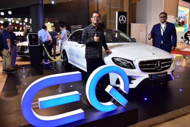 Launch of Mercedez Benz EQ at IIMS 2018 Event