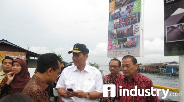  Menteri Koordinator Bidang Kemaritiman Luhut Binsar Pandjaitan (Foto: Kormen Barus/Industry/co.id)