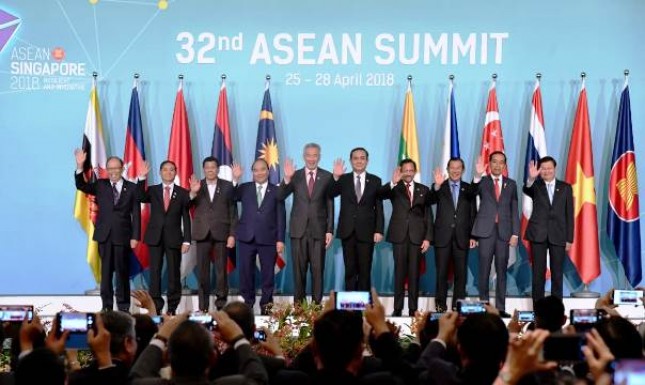 President Jokowi at the 2018 ASEAN Summit (Photo Setkab)