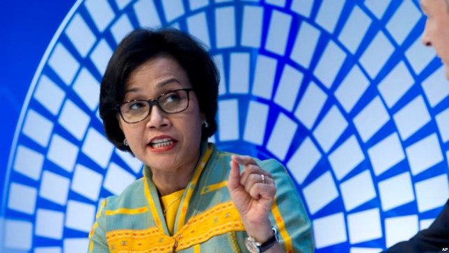 Menkeu Sri Mulyani Indrawati (Foto Voa)