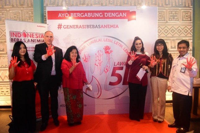 Merck mempersiapkan generasi produktif dengan kampanye Indonesia Bebas Anemia.