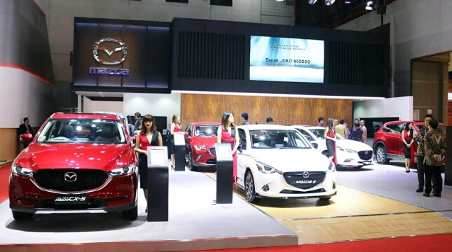 Booth Mazda at IIMS 2018