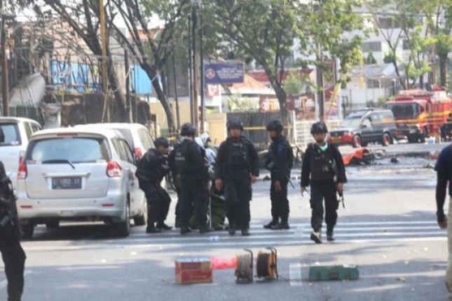 Lokasi Bom di Surabaya (Foto Dok Industry.co.id)