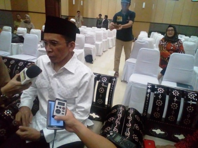 Gubernur NTB Tuan Guru Bajang (TGB) Zainul Majdi (Foto Anto)