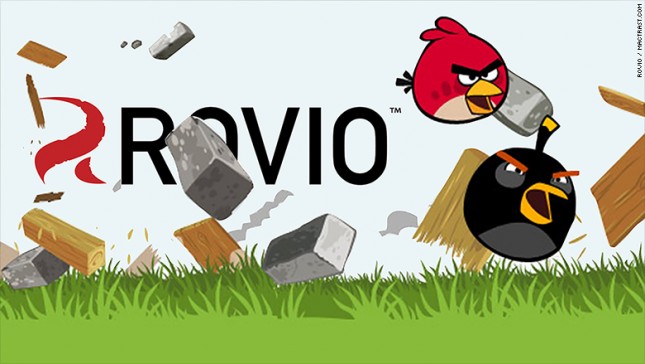 Game mobile Angry Birds, oleh Rovio Entertainment. (Source: CNN Money)