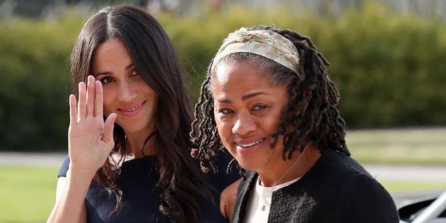 Meghan Markle and Doria Ragland (Photo: People)