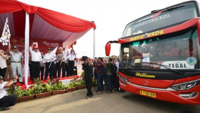 Lepas Mudik Gratis, Menhub Janji Naikkan Kuota Tahun Depan (Foto Humas)