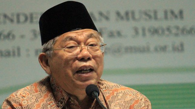 Ketua Majelis Ulama Indonesia KH Ma'ruf Amin. (Foto: Berita Teratas)